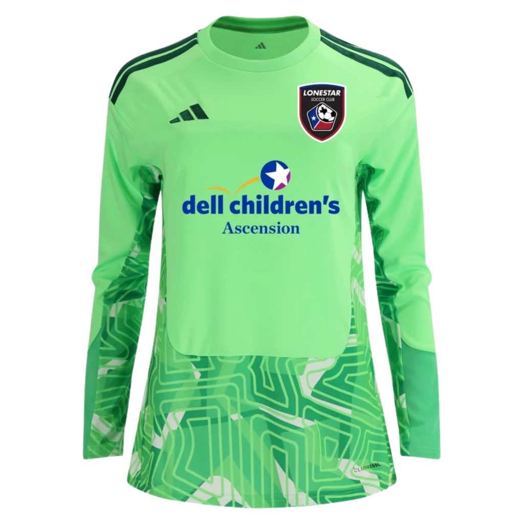 Long Sleeve Lime Burst Game Jersey (GK)