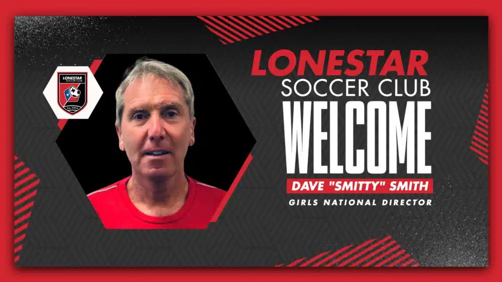 Lonestar Soccer Club welcomes new Girls National Director in a graphic announcement