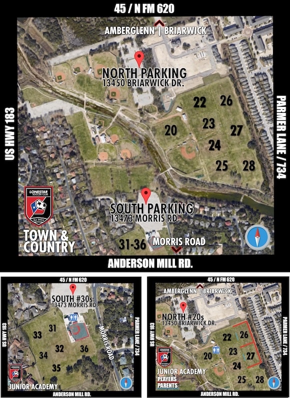 Town And Country Field Map